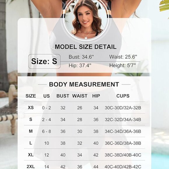 Tummy Control Tie Knot 2025 Bathing Suits - Picture 6 of 6